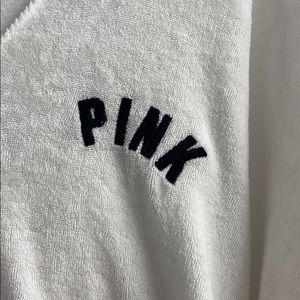 PINK Victoria's Secret Tops - VS PINK V neck hoodie PINK Victoria's Secret Tops - VS PINK V neck hoodie